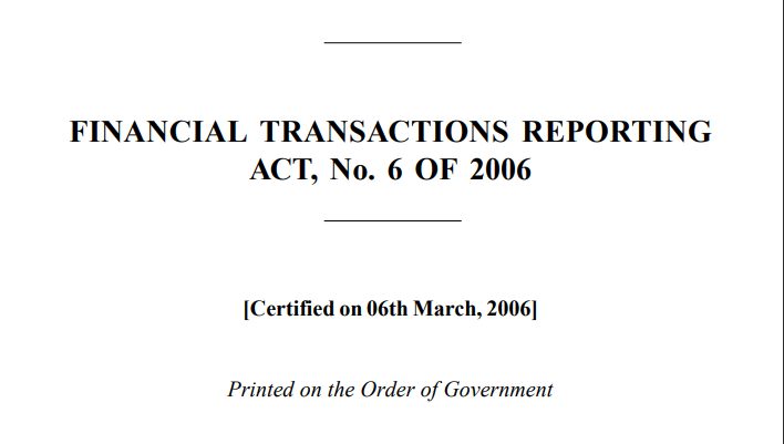 Why Sri Lanka Needs a New Financial Transactions Reporting Act, Not Just Amendments